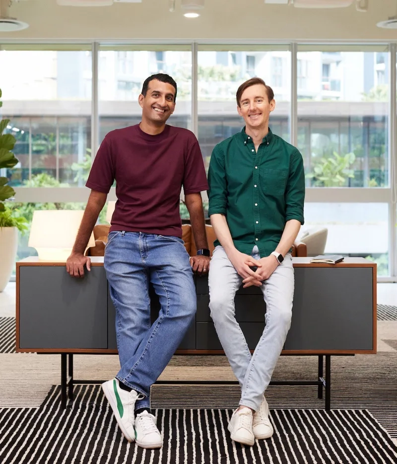 Shahram Anver and Willem Pienaar